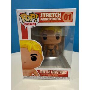 NEW Funko POP! Hasbro Retro Toys Vinyl Figures - STRETCH ARMSTRONG #01